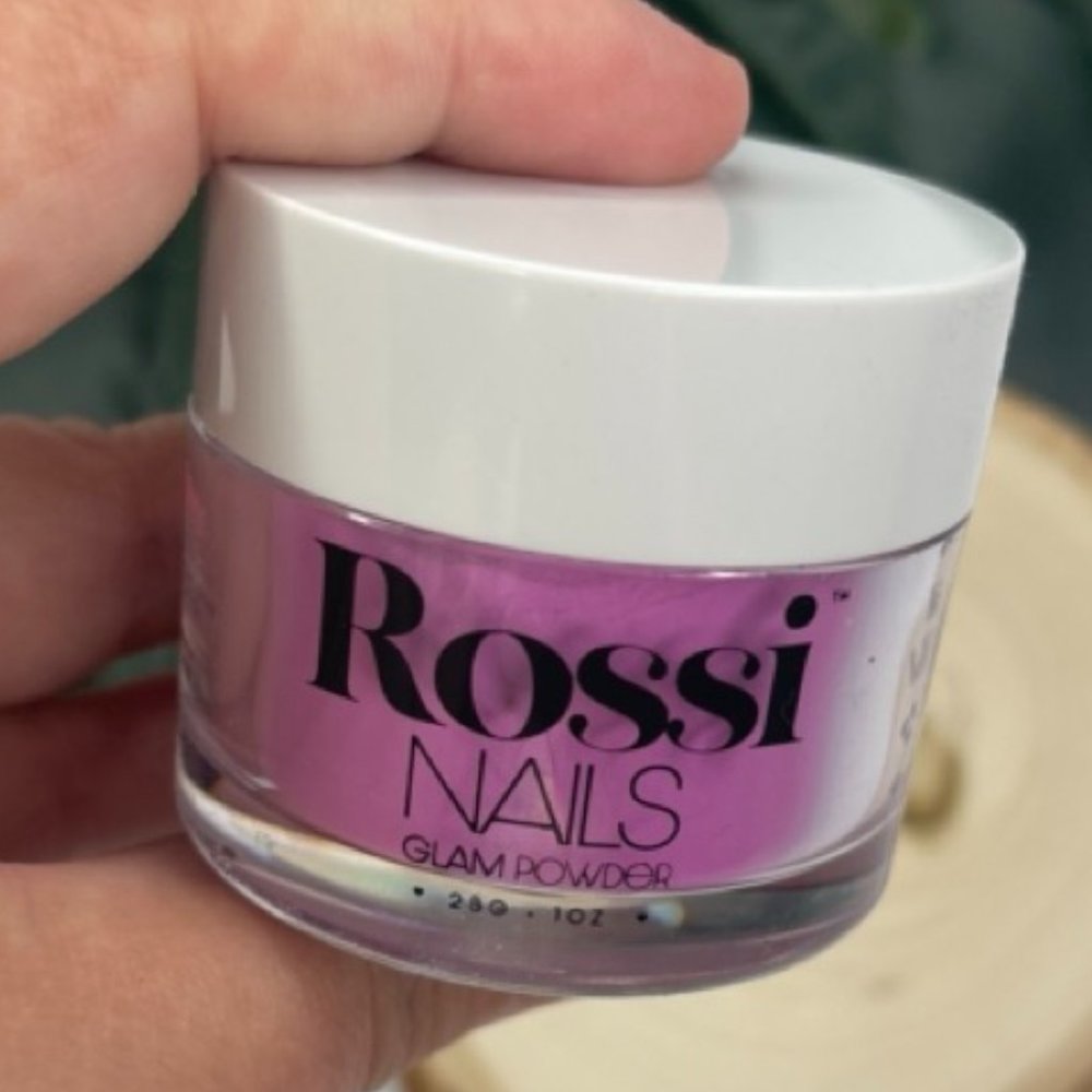 Rossi Nail Dip | All The Single Ladies Pink/Purple Dip Powder - Picture 3 of 9